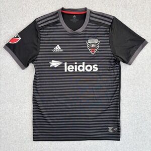 Adidas DC United Soccer Jersey Home Men's Medium MLS Black
